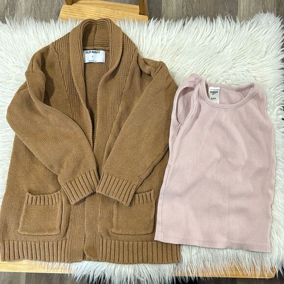 DISNEY PRINCESS SHIRTS OLD NAVY CARDIGAN BUNDLE SIZE 4T - Picture 2 of 7